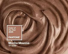 mocha mousse pasticceria colore dell'anno colore 2025 