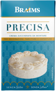Precisa crema vegetale zuccherata da montare per decorazioni, farciture, coperture